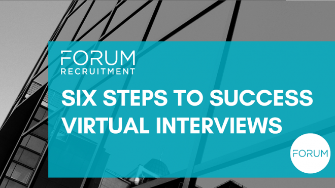6 STEPS TO SUCCESS VIRTUAL INTERVIEWS